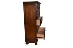 Baltimore Chest Made with Wood in Dark Walnut Color