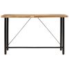 Bar Table 70.9"x27.6"x42.1" Solid Wood Mango and Iron