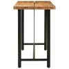 Bar Table 70.9"x27.6"x42.1" Solid Wood Mango and Iron